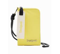 Desigual Desigual - Portamóvil L nylon de mujer. Amarillo Talla Talla única