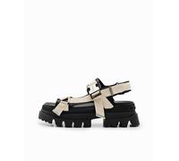 Desigual Desigual - Sandalias chunky plataforma de mujer. Negro Talla 40
