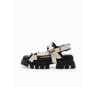 Desigual Sandalias para mujer, Negro, 41 EU