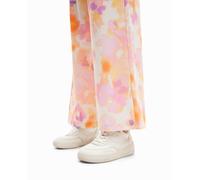 Desigual Desigual - Sneakers retro patch serraje de mujer. Blanco Talla 41