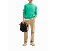 Desigual Desigual - Sudadera bolsillo cremallera de hombre. Verde claro Talla 44
