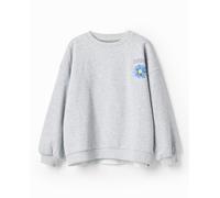Desigual Desigual - Sudadera oversize margarita de niña. Gris Talla 40