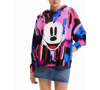 Desigual Desigual - Sudadera oversize Mickey Mouse de mujer. Negro Talla 38