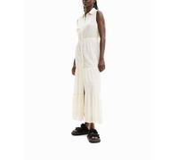 Desigual Vest_Moon 1001 Vestido, Blanco, L Mujeres