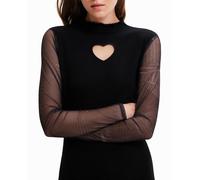 Desigual Vest_maky 2000 Black Vestido Informal, Negro, XL Mujeres