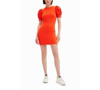 Desigual Vest_Valentina, 7022 Golden Poppy Vestido Casual, Naranja, S para Mujer