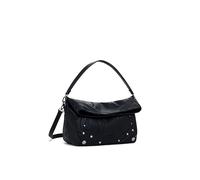 Desigual Bolso de hombro Embro Loverty 33 cm con pliegue de expansión negro