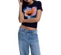 Desigual Estocolmo T-Shirt, Azul, XS Women's