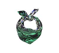 Desigual FOU_PSICO Flor Carre, Verde, Talla única para Mujer