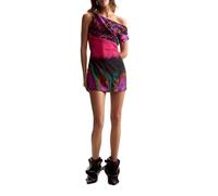 Desigual Fuxia BEATTL Dress, Rojo, L Women's