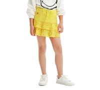 Desigual Girl'S Dalila 8018 Amarillo Skirt, Amarillo, 6 años, Amarillo, 6 años
