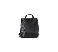 Desigual Mochila gris plateado / negro / blanco, Talla One Size