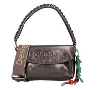 Desigual Half Trokel Bolsa de hombro 22.5 cm color plata