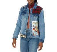 Desigual Jacket_micke Chaqueta Dim para Mujer, Azul, XS