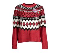 Desigual Jers_Buddy 3014 Scarlet-Escarlata Sudadera, Rojo, S para Mujer
