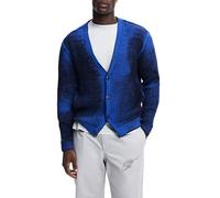 Desigual JERS_Cardigan SCRATC Sweatshirt, Azul, S Men's