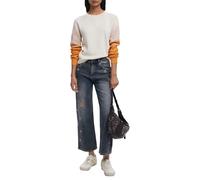 Desigual JERS_FAMA Pullover Sweater, Color Blanco, L Women's