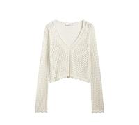 Desigual JERS_FLAM Sweatshirt, Blanco, 40 Women's