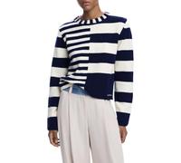 Desigual JERS_MALMOE Pullover Sweater, Azul, M Women's