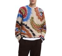 Desigual JERS_Paisley Sweatshirt, marrón, S Men's