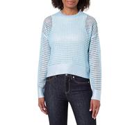 Desigual JERS_Whistler Pullover Sweater, Turquesa, M Women's