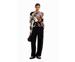 Desigual Jersey Blanco 24SWJF30-1001 M