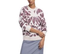 Desigual Jersey de Punto Plano para Mujer Sudadera, Material de Acabados, M