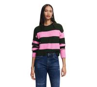 Desigual Jersey de Punto Plano para Mujer Sudadera, Rojo, L