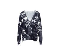 Desigual Woman Flat Knit Thin Gauge Pullover Sudadera, Negro, M para Mujer
