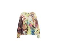 Desigual Jersey marrón / verde claro / pitaya / blanco lana XL marrón / verde claro / pitaya / blanco lana