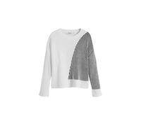 Desigual Jersey Maglia Donna – Negro/Blanco L