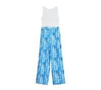 Desigual Jumpsuit azul / aqua / blanco L azul / aqua / blanco