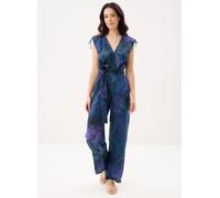 Desigual Jumpsuit Floresazul S Azul