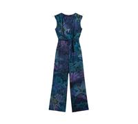 Desigual Jumpsuit aqua / azul oscuro / amarillo / verde / lila S aqua / azul oscuro / amarillo / verde / lila