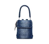 Desigual Logo Denim Backpack Denim Medium Wash