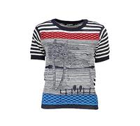 DESIGUAL MAGLIA DONNA BLU