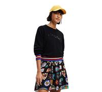DESIGUAL MAGLIA DONNA NERO