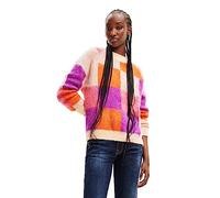 DESIGUAL MAGLIONE DONNA ROSA
