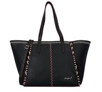 Desigual Manhattan Pespuntes Bolsa de compras 34 cm negro