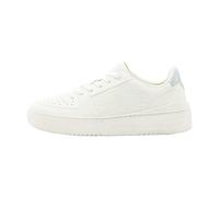 Desigual Metro 23SSKP31 - Tenis de plataforma de color, White, 38 EU