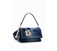 Desigual Mickey RO Accessories Denim Across Body Bag para mujer, color azul, azul, talla única