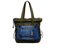 Desigual Mochila azul denim / verde One Size azul denim / verde