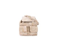 Desigual mochila pequeña de la colección de accesorios, Beige, Talla única