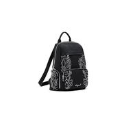 Desigual Mochila negro / plata One Size negro / plata