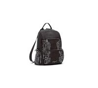 Desigual mochila de ocio Chester Poker Face Mini Backpack Chocolate marrón oscuro