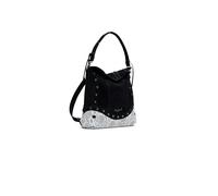 Desigual mochila de ocio Jersey 2.0 Snake Patch Mini Backpack Black negro