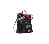 Desigual mochila de ocio Mickey Rock Pretoria 2.0 Backpack Black negro