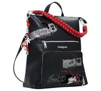 Desigual mochila de ocio Mickey Rock Pretoria 2.0 Backpack Black negro