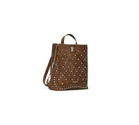 Desigual mochila de ocio Yankee Metal Patch Sumy Mini Backpack Camel marrón