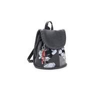 Desigual mochila en denim mediana de la colección de accesorios, Gris, Talla única
